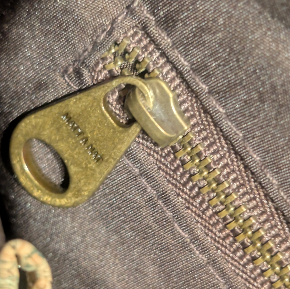 Matt & Nat Olive Green Vegan Leather Hobo Bag Like New - Picture 11 of 16